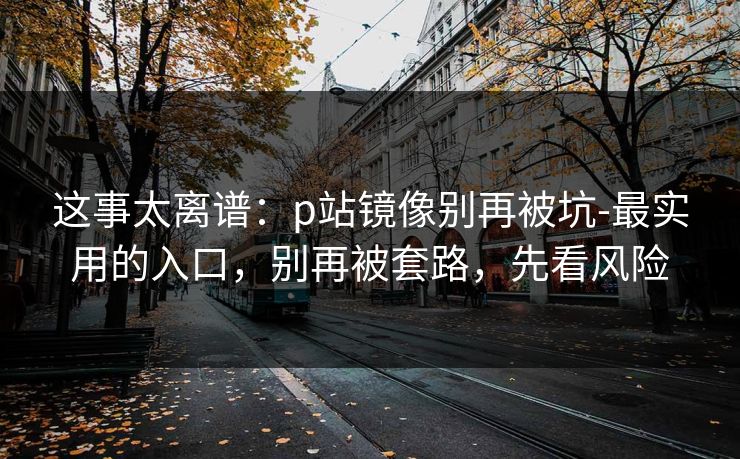 这事太离谱：p站镜像别再被坑-最实用的入口，别再被套路，先看风险